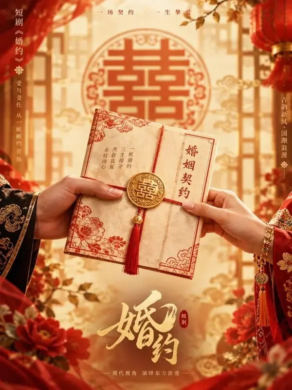 契约爱情一百天 短剧封面